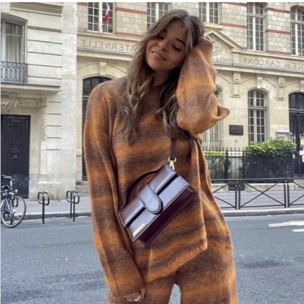 ⚡️MOVING SALE ⚡️ ZARA STRIPED KNIT SWEATER ⚡️MOVING SALE ⚡️